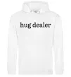 Мужская толстовка (худи) Hug dealer Белый Мужская толстовка (худи) Hug dealer Белый фото