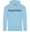 Женская толстовка (худи) Hug dealer Голубой фото