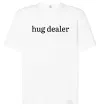 Футболка Оверсайз Hug dealer Білий фото