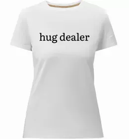 Женская премиум футболка LOVE IS... (DYNO) Белый фото