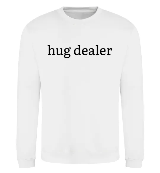 Світшот Hug dealer Білий фото