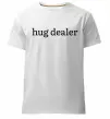 Мужская премиум футболка Hug dealer Белый фото