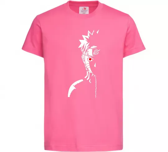 Дитяча футболка Наруто тінь Яскраво-рожевий фото