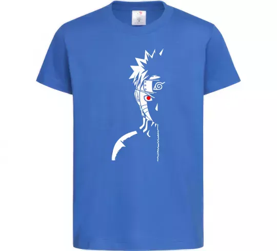 Дитяча футболка Наруто тінь Яскраво-синій фото