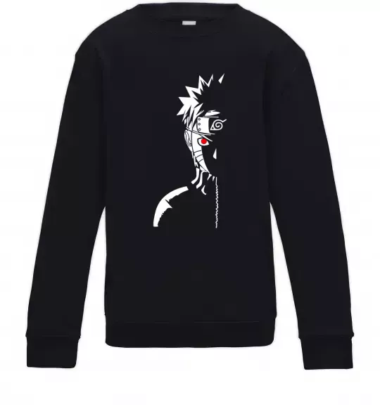 Дитячий світшот Наруто тінь Чорний фото