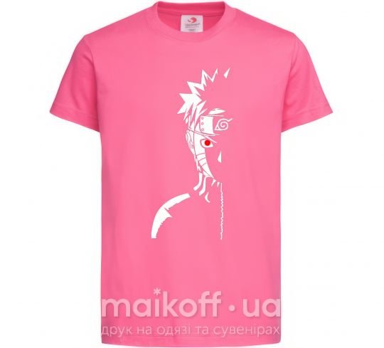 Дитяча футболка Наруто тень Яскраво-рожевий фото