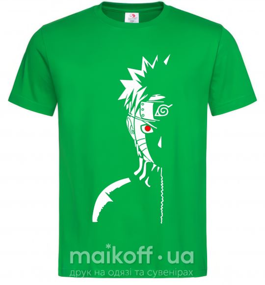 Мужская футболка Наруто тень Зеленый фото