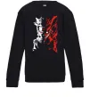 Детский Свитшот Naruto white red Черный Детский Свитшот Naruto white red Черный фото
