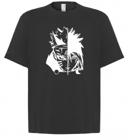 Футболка Оверсайз Naruto Hinata Чорний фото Футболка Оверсайз Naruto Hinata Чорний фото