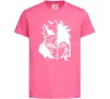 Дитяча футболка Naruto white Яскраво-рожевий фото