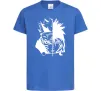 Дитяча футболка Naruto white Яскраво-синій фото