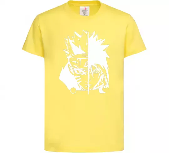 Дитяча футболка Naruto white Лимонний фото