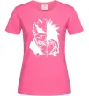 Жіноча футболка Naruto white Яскраво-рожевий Жіноча футболка Naruto white Яскраво-рожевий фото