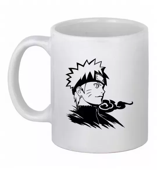 Чашка керамическая Наруто Белый фото