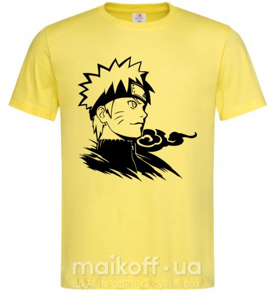 Чоловіча футболка Наруто Лимонний фото
