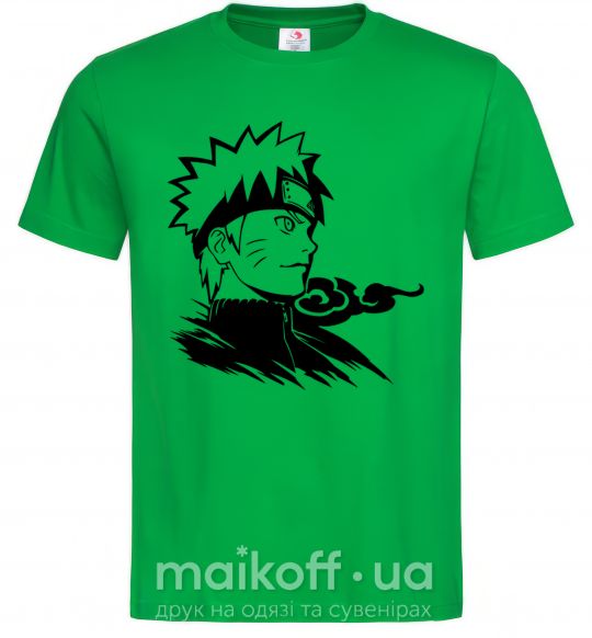 Мужская футболка Наруто Зеленый фото
