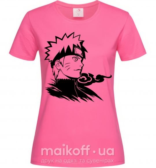 Женская футболка Наруто Ярко-розовый фото