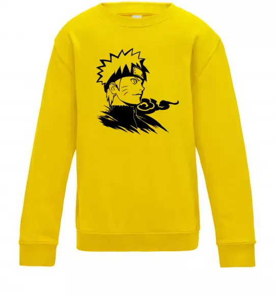 Дитячий світшот Наруто Сонячно жовтий фото