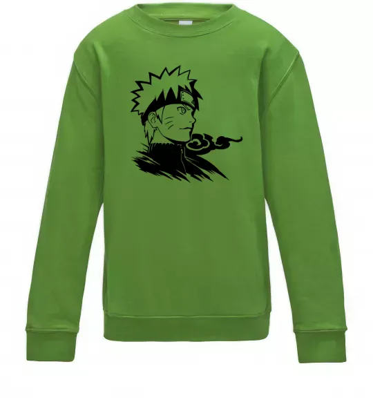 Дитячий світшот Наруто Лаймовий фото