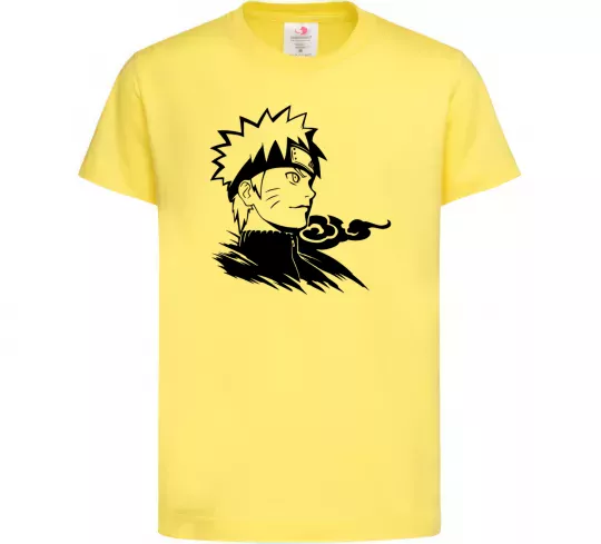 Дитяча футболка Наруто Лимонний фото