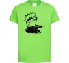 Дитяча футболка Наруто Лаймовий фото