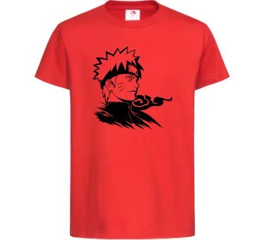 Дитяча футболка Наруто Червоний фото