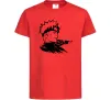 Дитяча футболка Наруто Червоний фото
