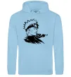 Жіноча толстовка (худі) Наруто Блакитний фото