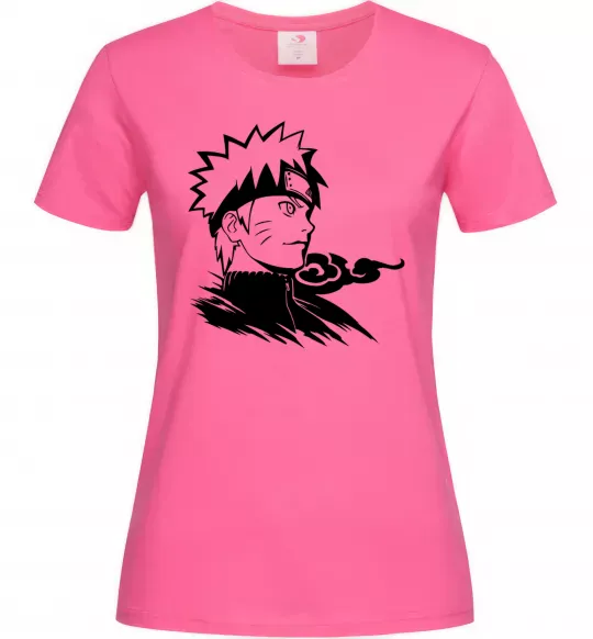 Жіноча футболка Наруто Яскраво-рожевий фото