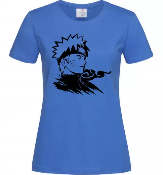 Жіноча футболка Наруто Яскраво-синій фото