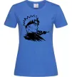 Жіноча футболка Наруто Яскраво-синій Жіноча футболка Наруто Яскраво-синій фото