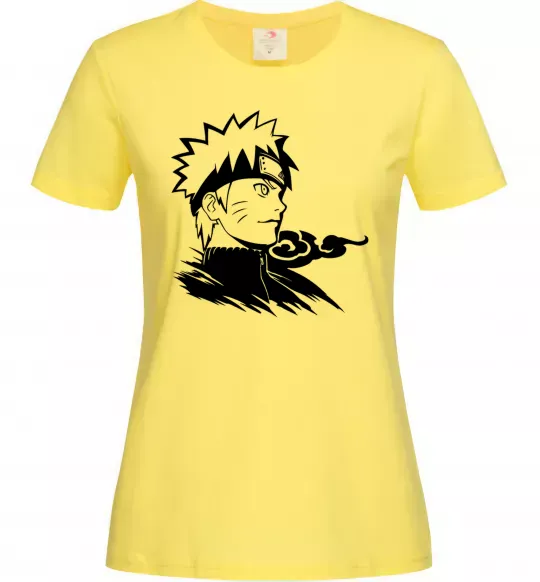 Жіноча футболка Наруто Лимонний фото
