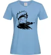 Жіноча футболка Наруто Блакитний Жіноча футболка Наруто Блакитний фото