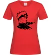 Жіноча футболка Наруто Червоний Жіноча футболка Наруто Червоний фото