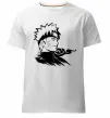 Мужская премиум футболка Наруто Белый фото