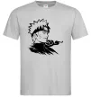 Чоловіча футболка Наруто Сірий Чоловіча футболка Наруто Сірий фото