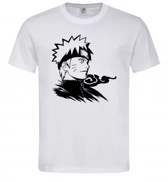 Чоловіча футболка Наруто Білий фото