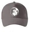 Кепка Сейлор Мун с котиком Сірий фото