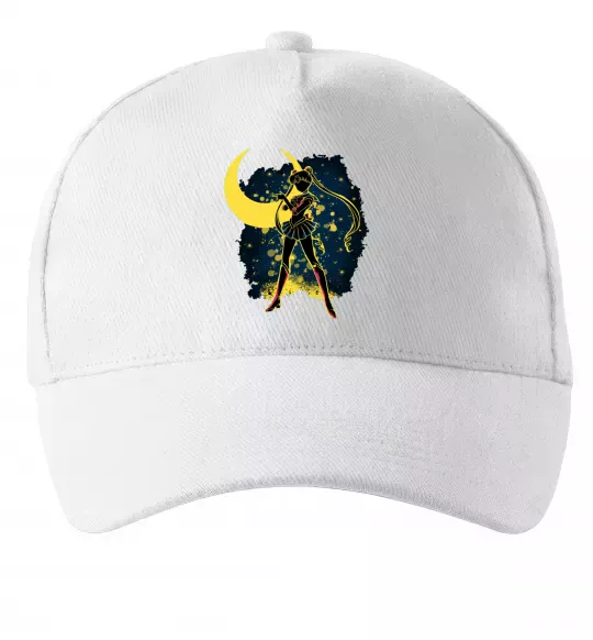 Кепка Sailor Moon splash Білий фото