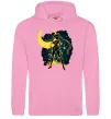 Женская толстовка (худи) Sailor Moon splash Розовый фото