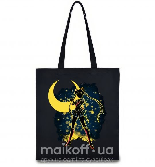 Еко-сумка Sailor Moon splash Чорний фото