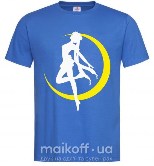 Чоловіча футболка Moon Sailor Яскраво-синій фото