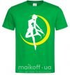 Мужская футболка Moon Sailor Зеленый фото