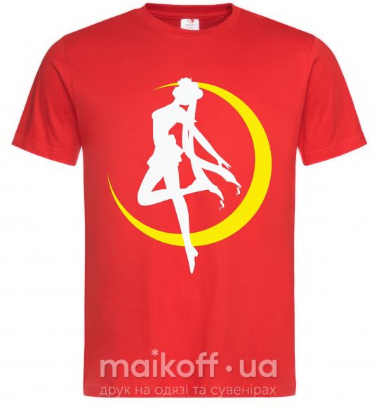 Чоловіча футболка Moon Sailor Червоний фото
