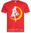 Мужская футболка Moon Sailor Красный фото