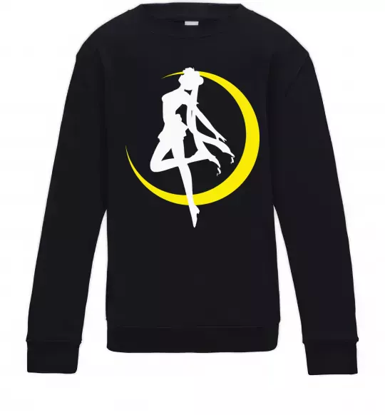 Детский Свитшот Moon Sailor Черный фото