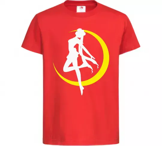 Дитяча футболка Moon Sailor Червоний фото