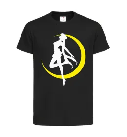 Дитяча футболка Moon Sailor Чорний фото