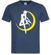 Чоловіча футболка Moon Sailor Темно-синій фото