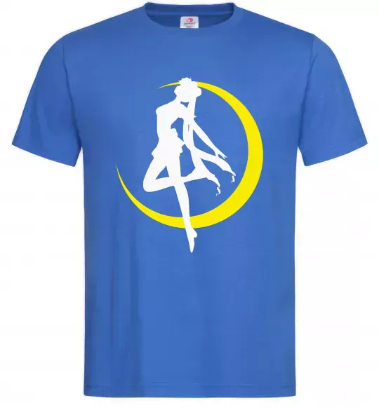 Чоловіча футболка Moon Sailor Яскраво-синій фото